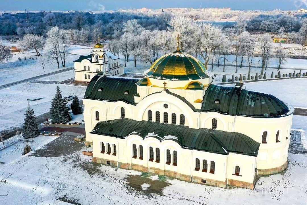 Brest Fortress - The photo, Quadcopter, Brest, Brest Fortress, Winter, Longpost