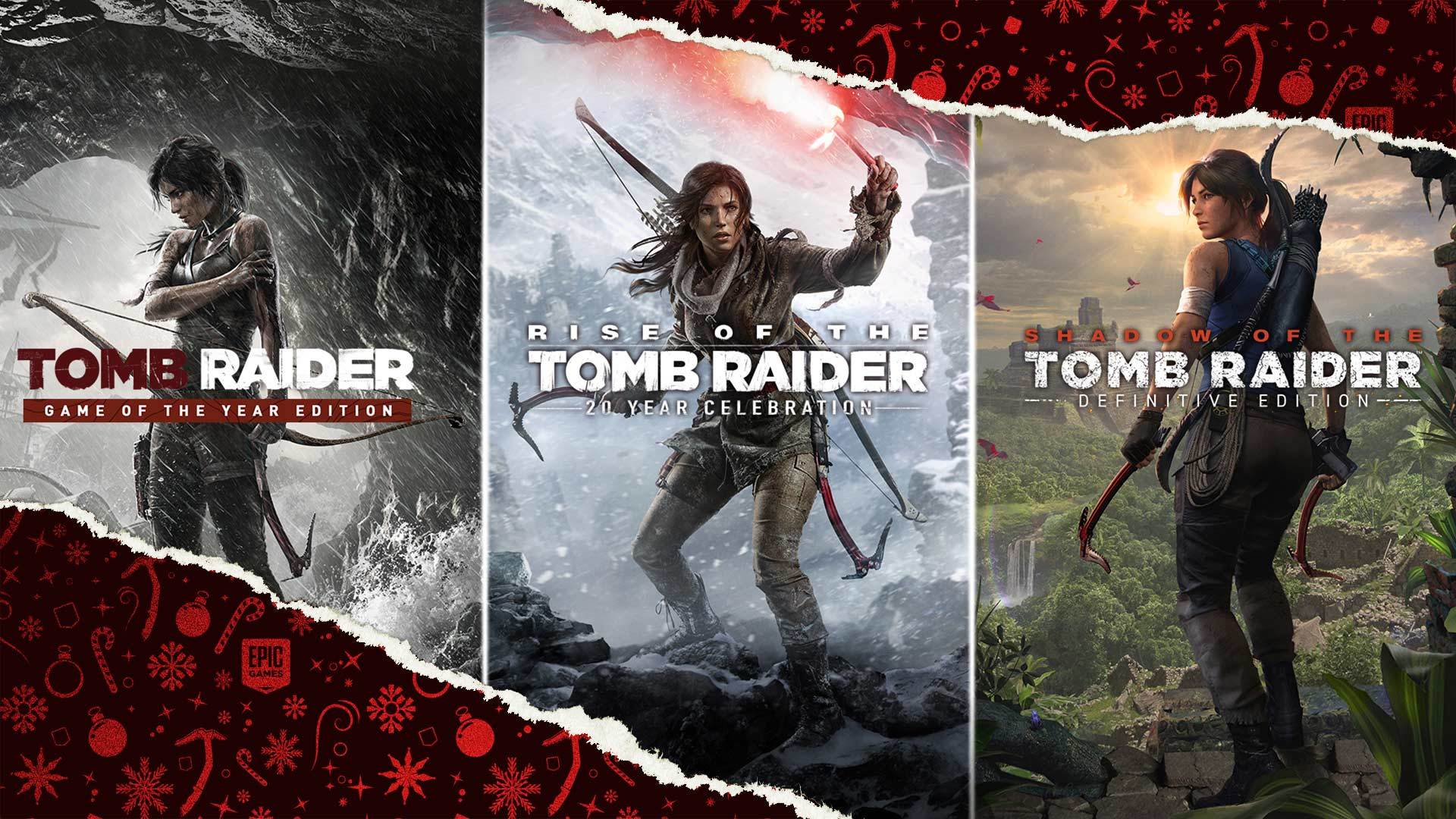 Tomb Raider Trilogy (Epic Games) Giveaway - Epic Games Store, Freebie, Not Steam, Computer games, Tomb raider