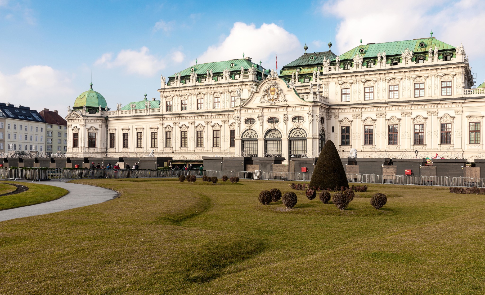 Belvedere, a palace complex in Vienna - My, Vein, Austria, Vacation, Longpost