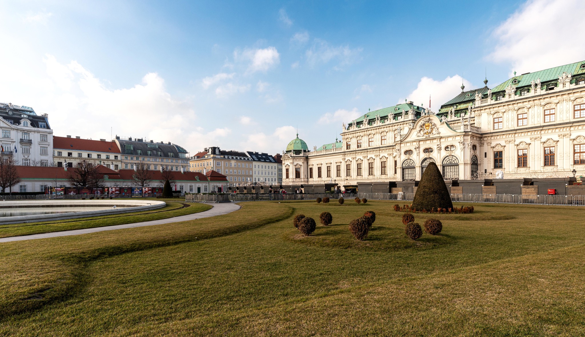 Belvedere, a palace complex in Vienna - My, Vein, Austria, Vacation, Longpost