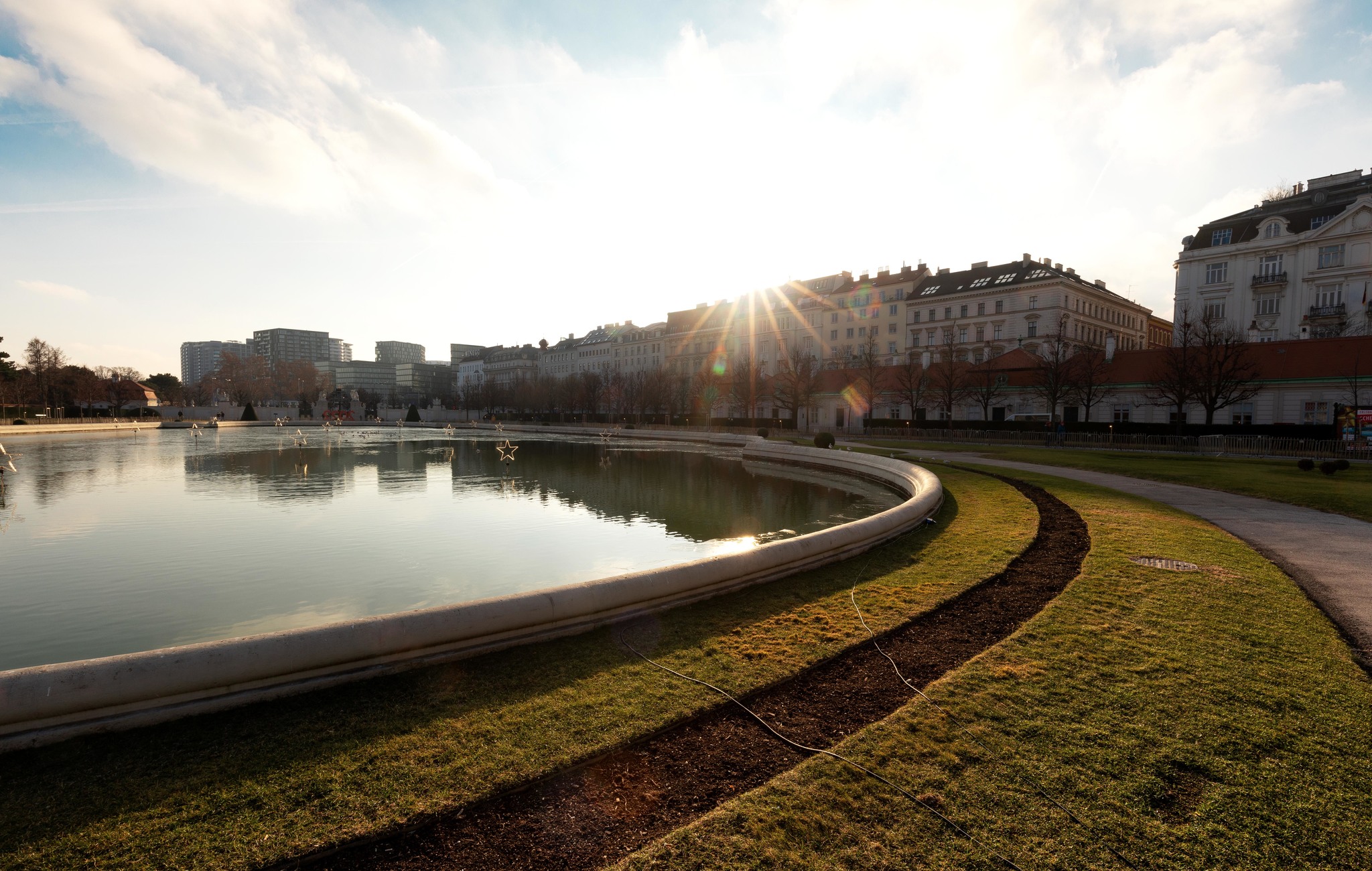 Belvedere, a palace complex in Vienna - My, Vein, Austria, Vacation, Longpost