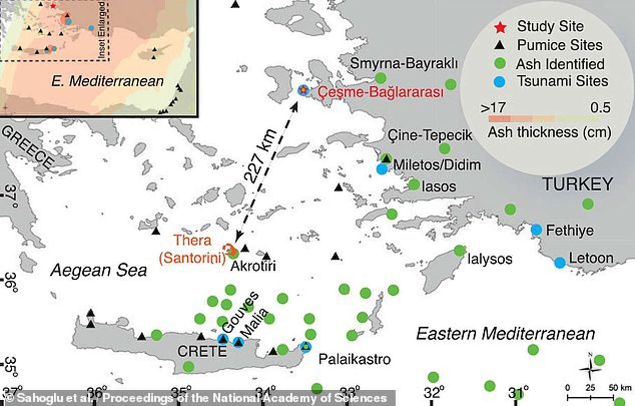 Found victims of the ancient tsunami - Archeology, Story, Research, Volcano, Eruption, Tsunami, Earthquake, Santorini, Aegean Sea, Greece, Archaeological excavations, Island, Minoan culture, Longpost