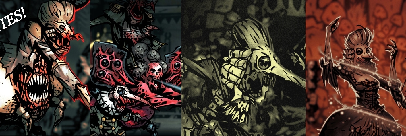 Darkest Dungeon: подборка интересных модов на новых персонажей. Часть 1 - Darkest Dungeon, Компьютерные игры, Подборка, Steam, Инди, Длиннопост