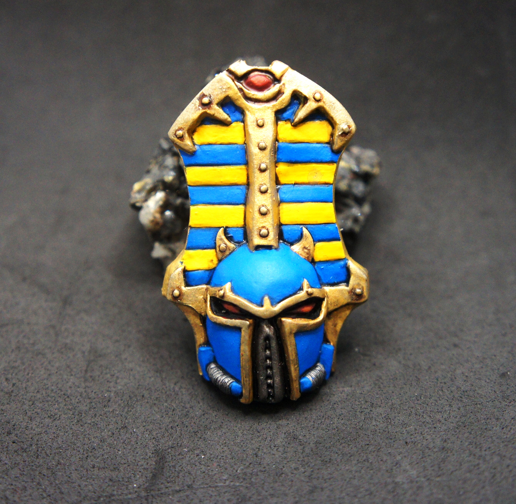 Magnet Thousand Sons. Varhammer 40k - My, Needlework without process, Polymer clay, Warhammer, Warhammer 40k, Longpost