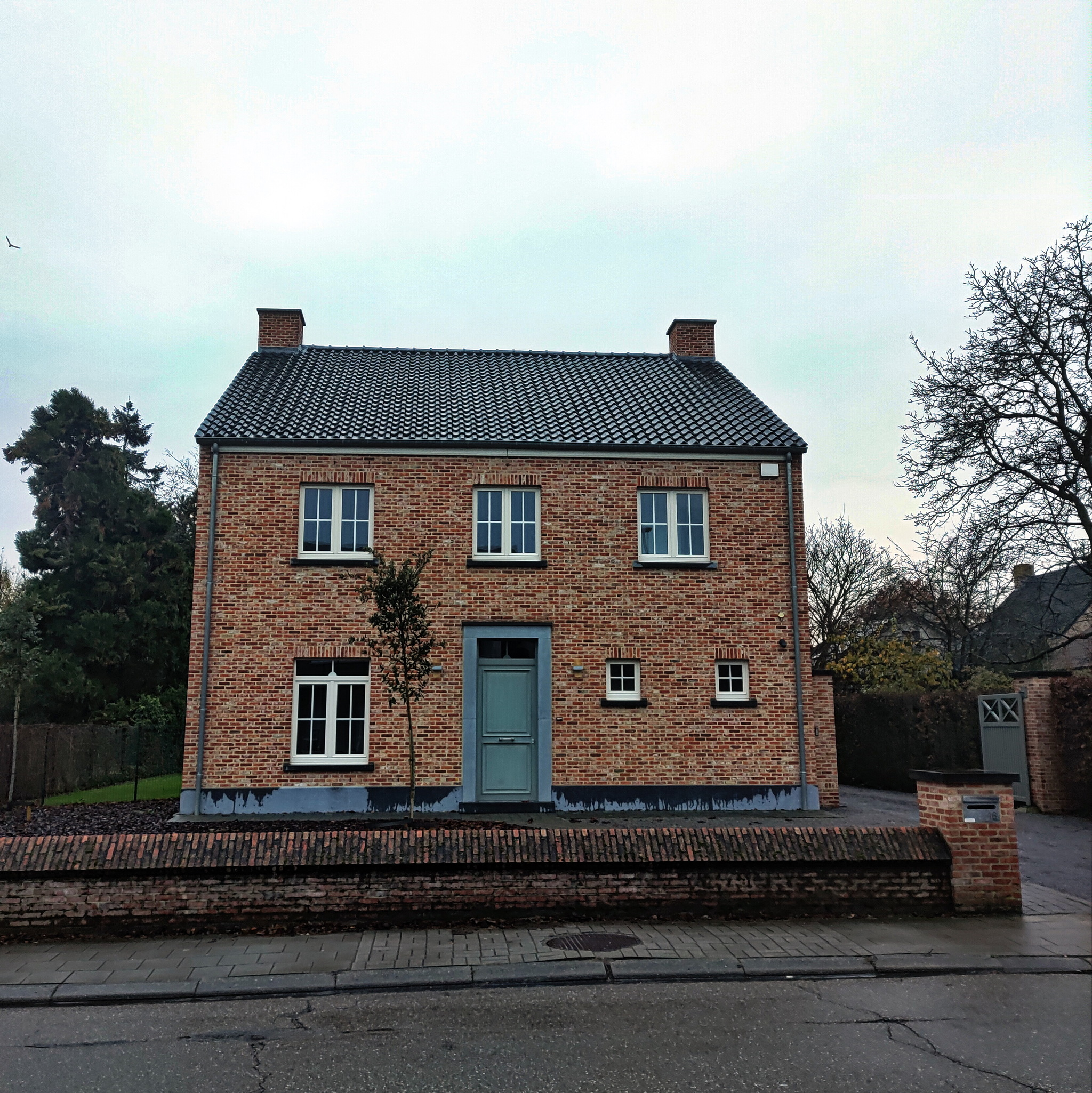 House number 7 - My, Europe, Belgium, Building, Mobile photography, House, Brick house