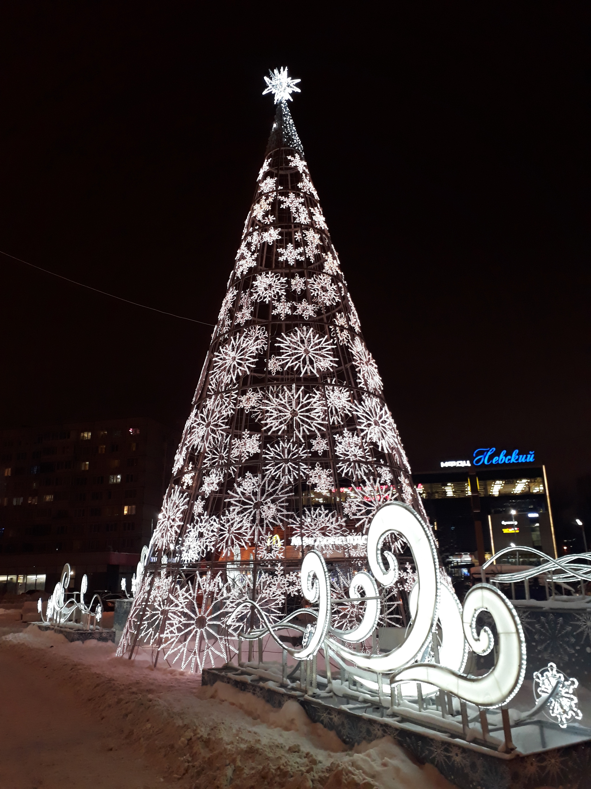 Christmas Trees SPb 2021-2022 - My, Saint Petersburg, New Year, Beautiful, Holidays, Magic, Christmas trees, Christmas tree, Winter, Longpost