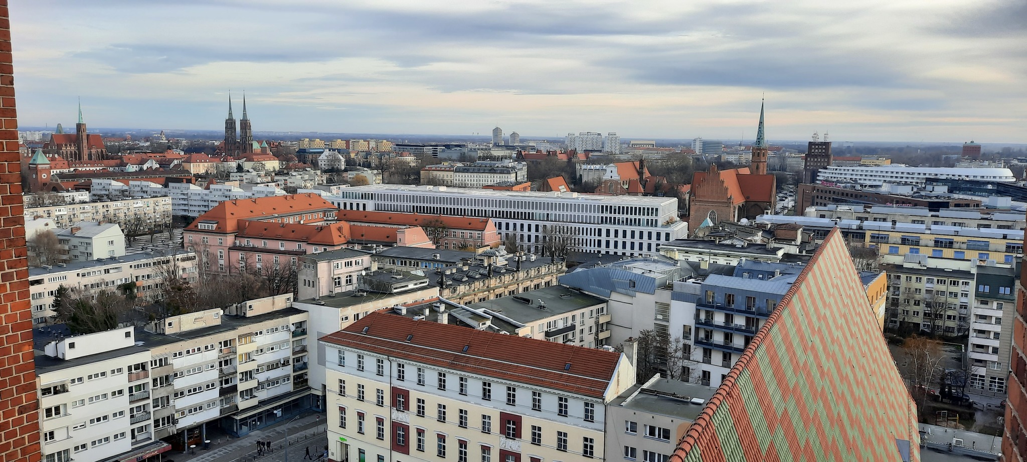 Wroclaw. View from the Cathedral of St. Mary Magdalene - Wroclaw, The cathedral, Poland