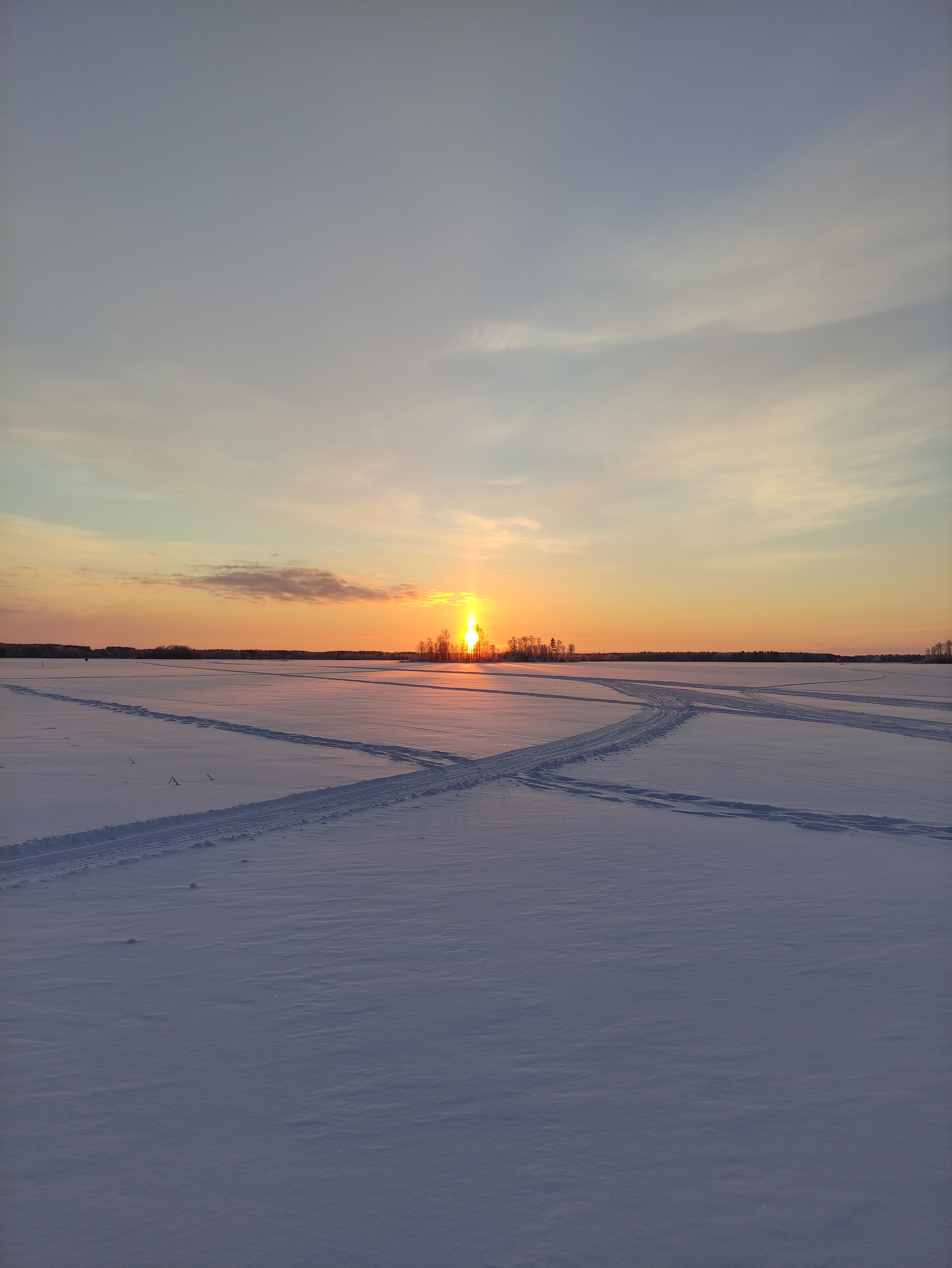 Trip to Sinevo 12/26/2021 - 12/27/2021 - My, Walk in the woods, Winter, Leningrad region, Chalet, Lake Vuoksi, Sunset, Camping, Longpost