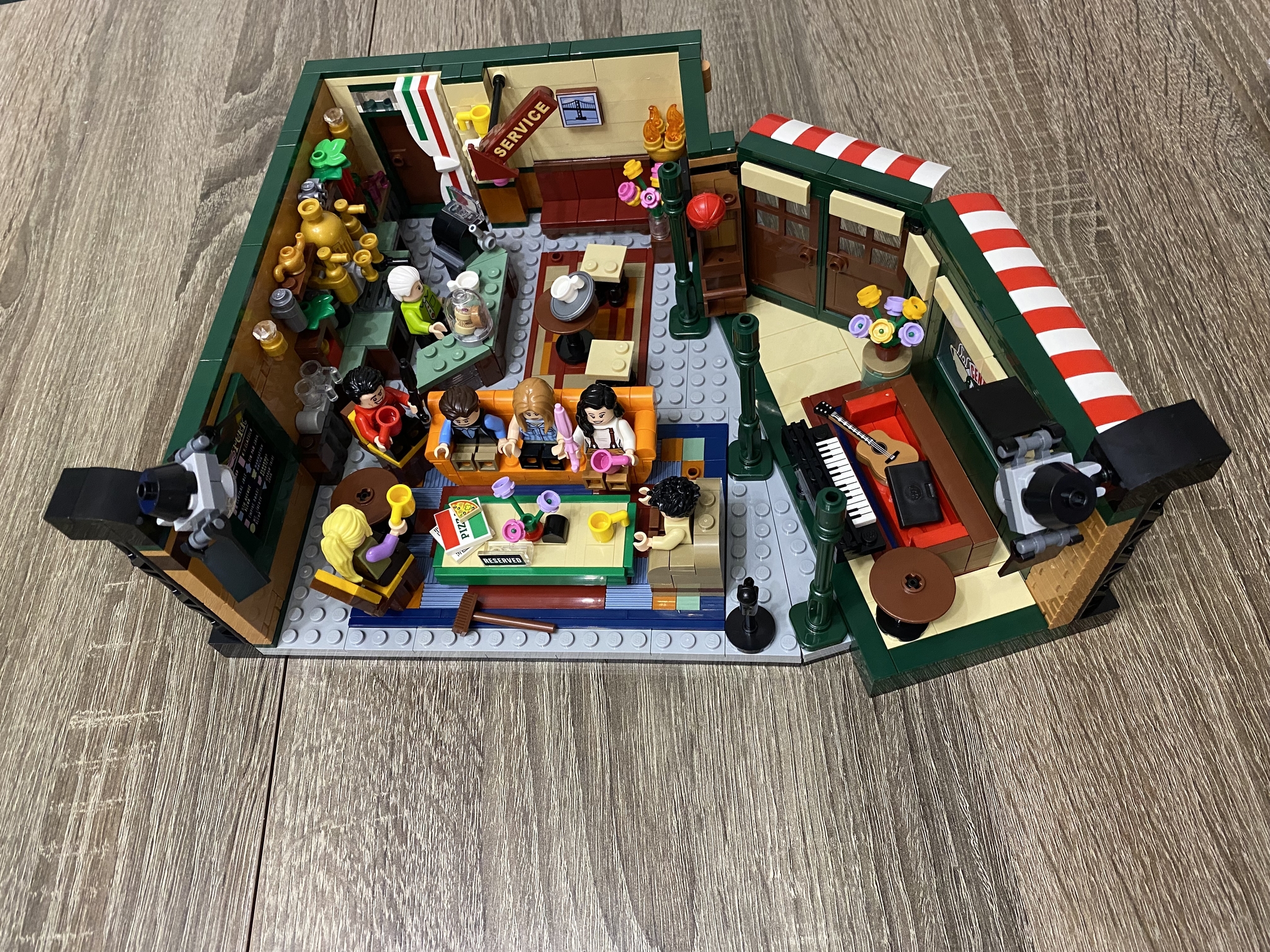 Lego on the TV series Friends - My, Lego, TV series Friends, Longpost, Gift exchange