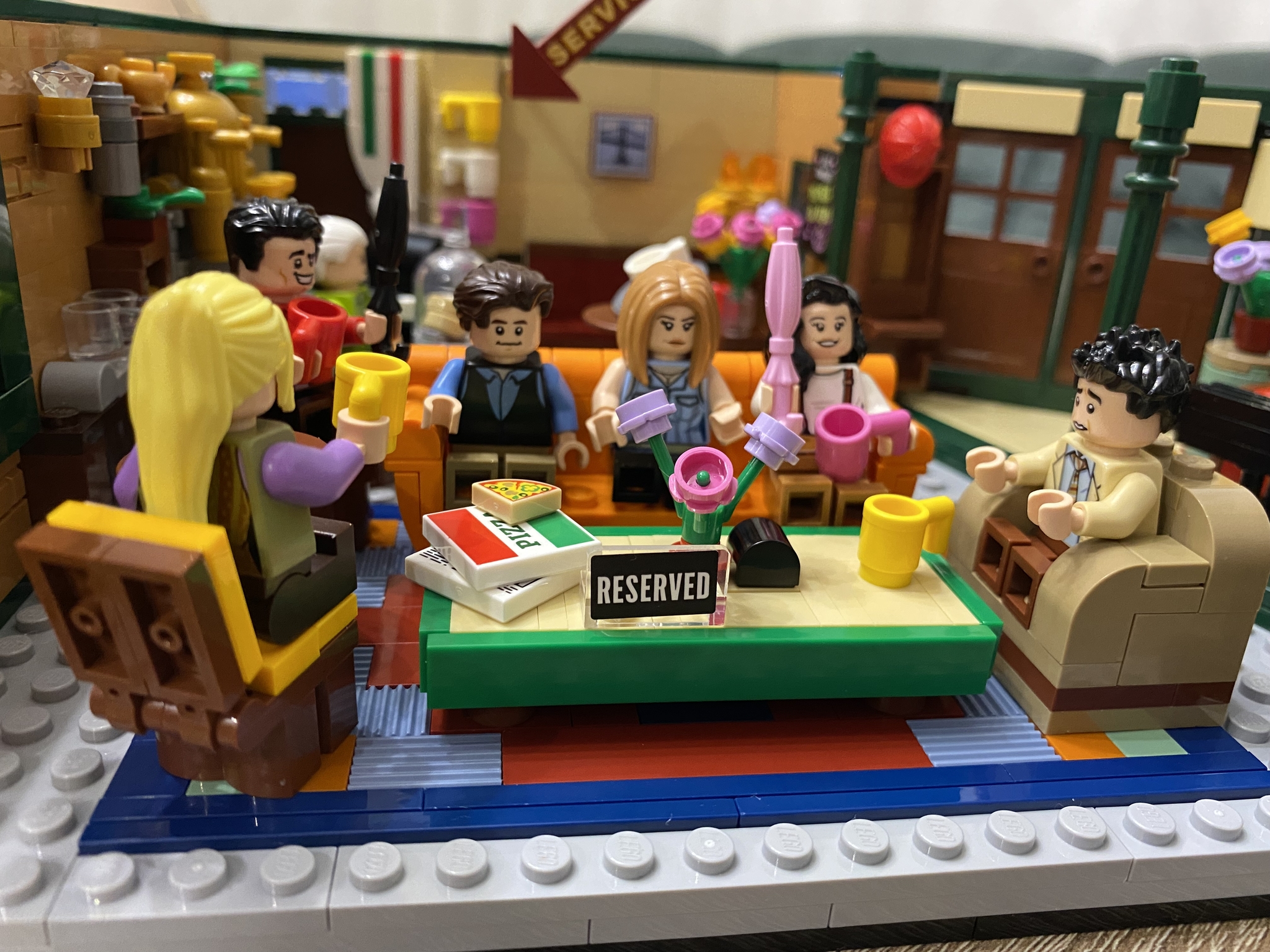 Lego on the TV series Friends - My, Lego, TV series Friends, Longpost, Gift exchange