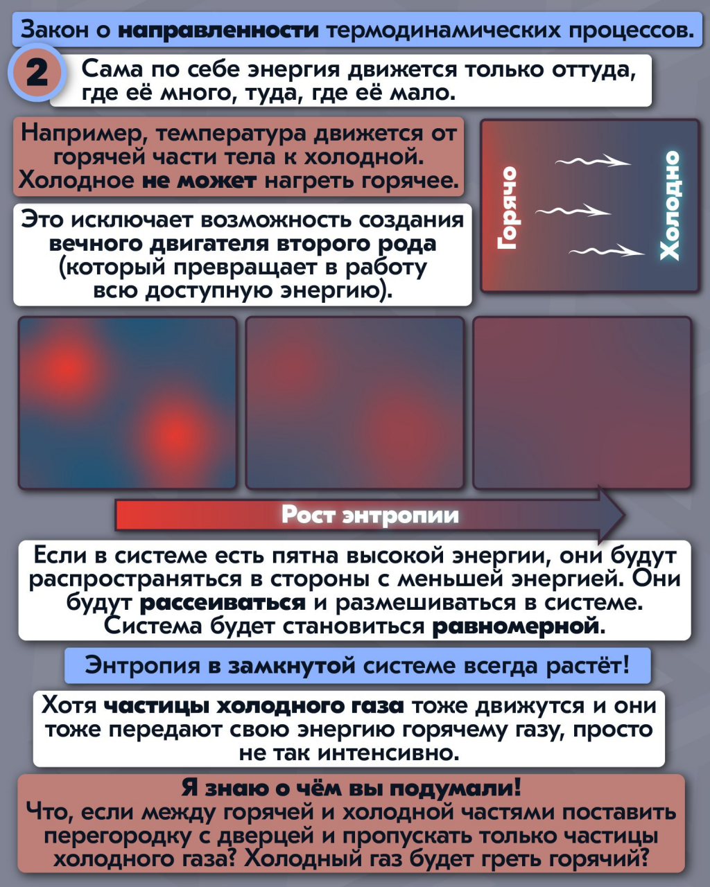 Laws of Chaos - Comics, Anchorite, Maxwell's Demon, Nauchpop, The science, Law of Conservation of Energy, Entropy, Thermodynamics, Longpost