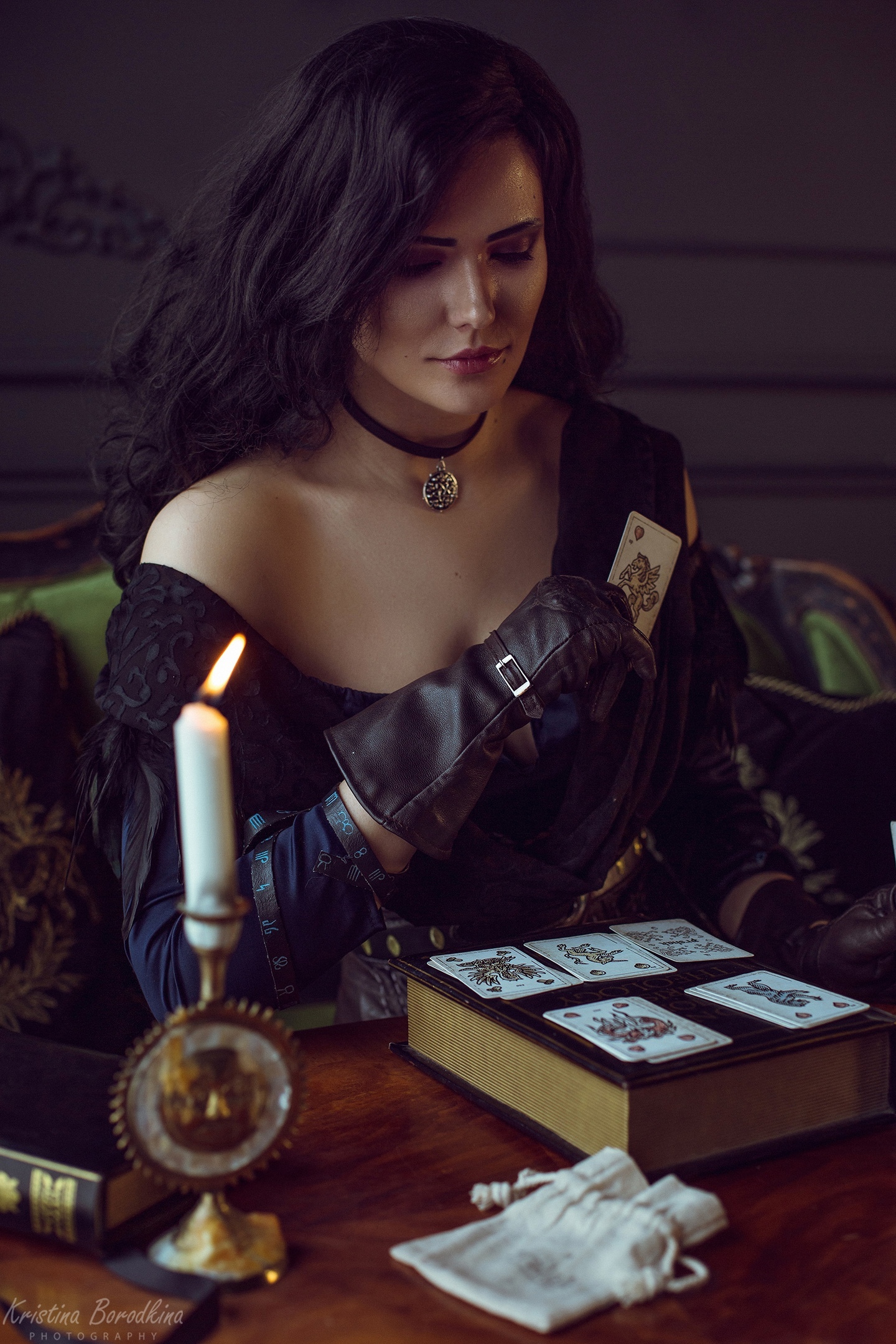 Best Cosplay on Yennefer - Cosplay, Yennefer, Witcher, Longpost, Miroslava Ladovir, Girls, Stockings