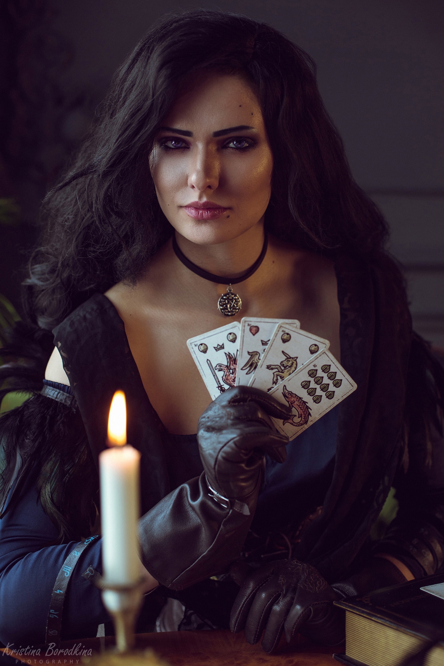 Best Cosplay on Yennefer - Cosplay, Yennefer, Witcher, Longpost, Miroslava Ladovir, Girls, Stockings