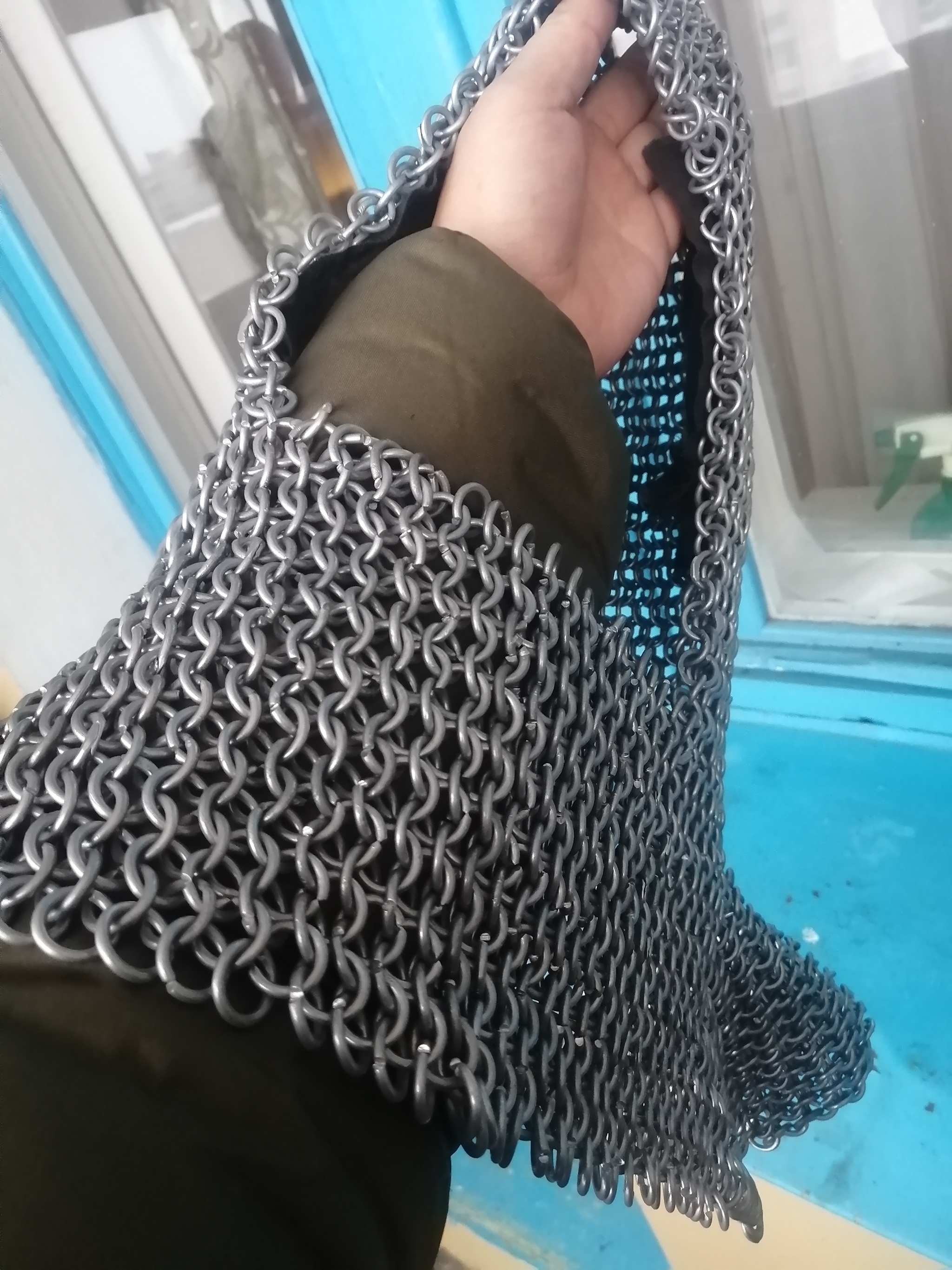 I will give the chain mail for free. More precisely blankUpd: new owners are defined - Chain mail, I will give, Is free, The photo, Longpost