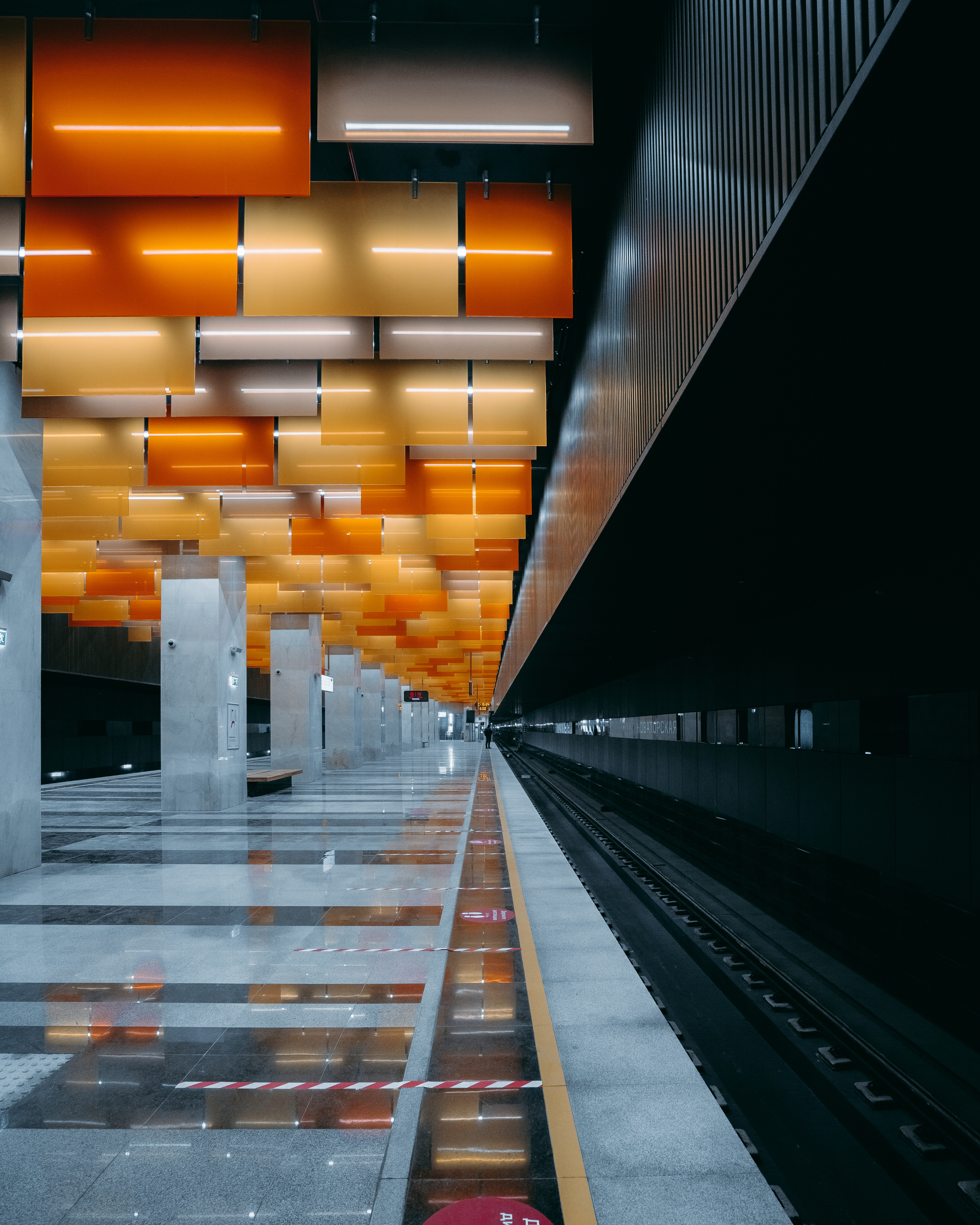 New stations of the Moscow Metro - My, Metro, Moscow Metro, The photo, Symmetry, Architecture, Moscow, beauty, Longpost