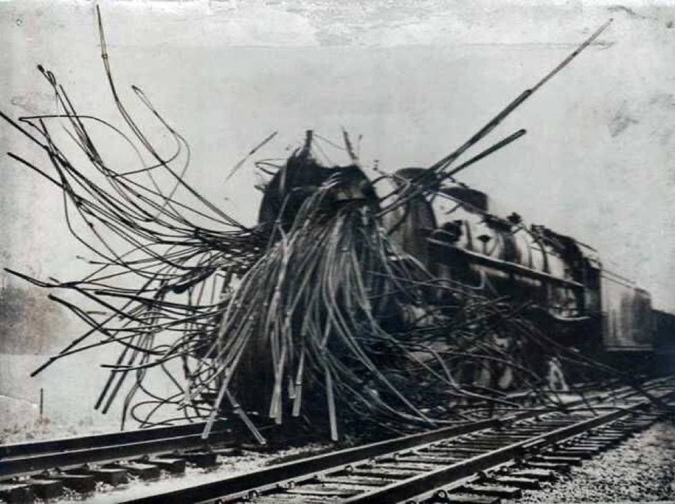 This is what a steam locomotive looks like after a boiler explosion - Locomotive, Explosion, Story, Facts, Interesting, Repeat