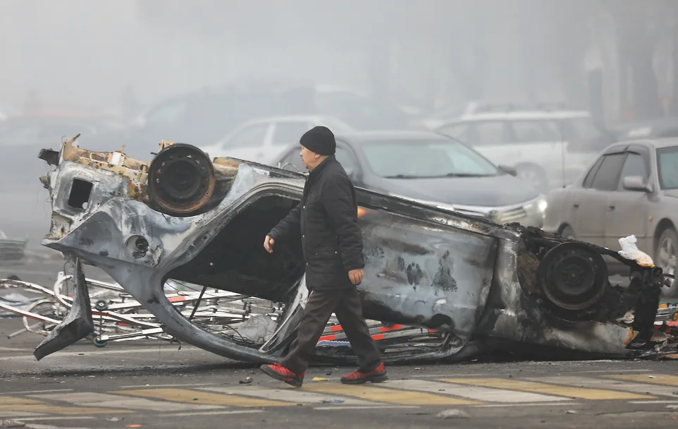 Apocalypse City - Kazakhstan, Protests in Kazakhstan, Almaty, Chaos, Longpost, Politics