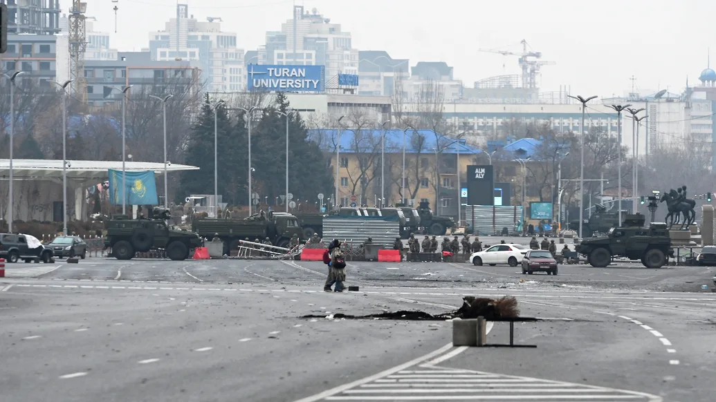 Город-апокалипсис - Казахстан, Протесты в Казахстане, Алматы, Хаос, Длиннопост, Политика