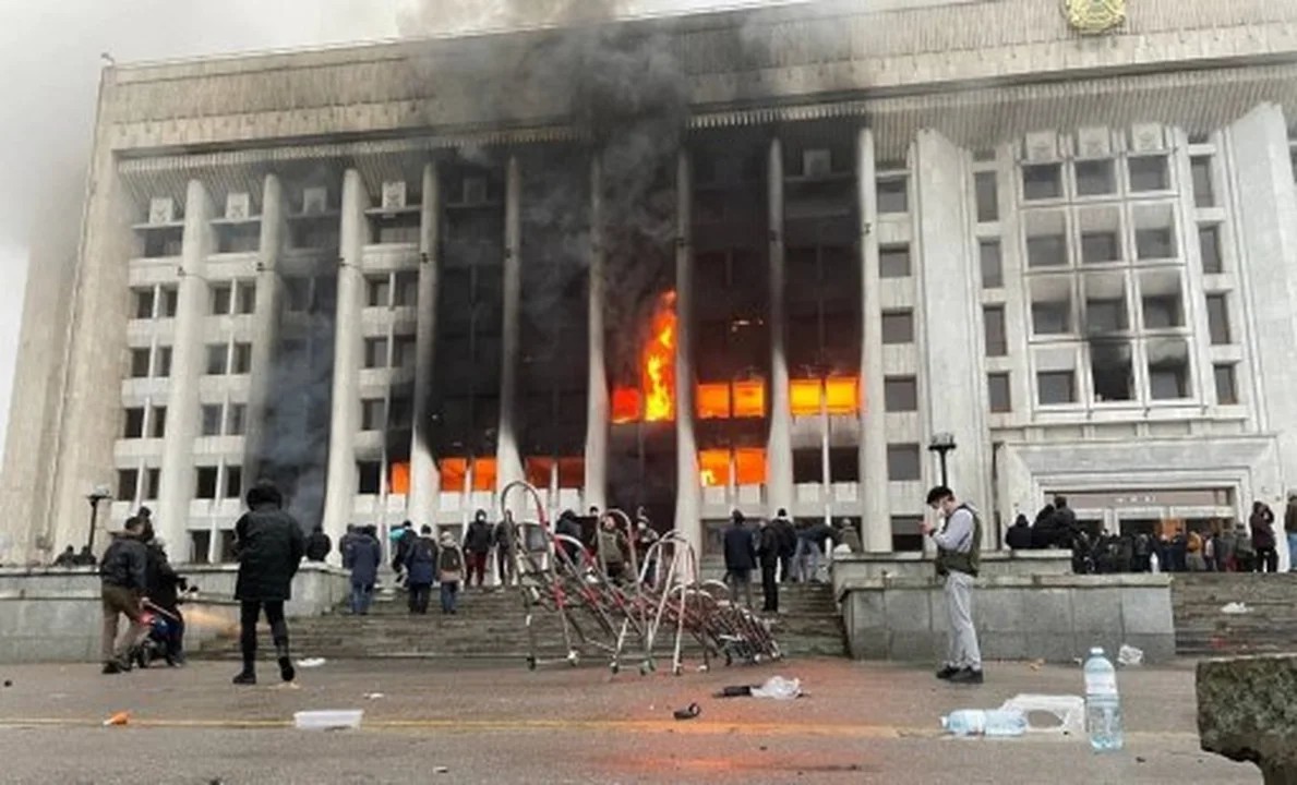 Continuation of the post Kazakh revolt. Photo footage of the pogroms and riots that swept the country - Kazakhstan, Protests in Kazakhstan, Chaos, Reply to post, Longpost, Politics