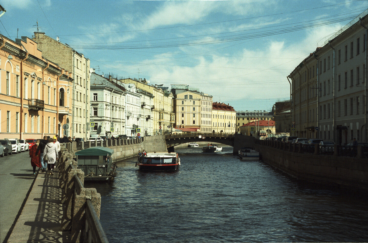 Spring Petersburg - Film, The photo, Saint Petersburg, Street photography, Kodak, Longpost