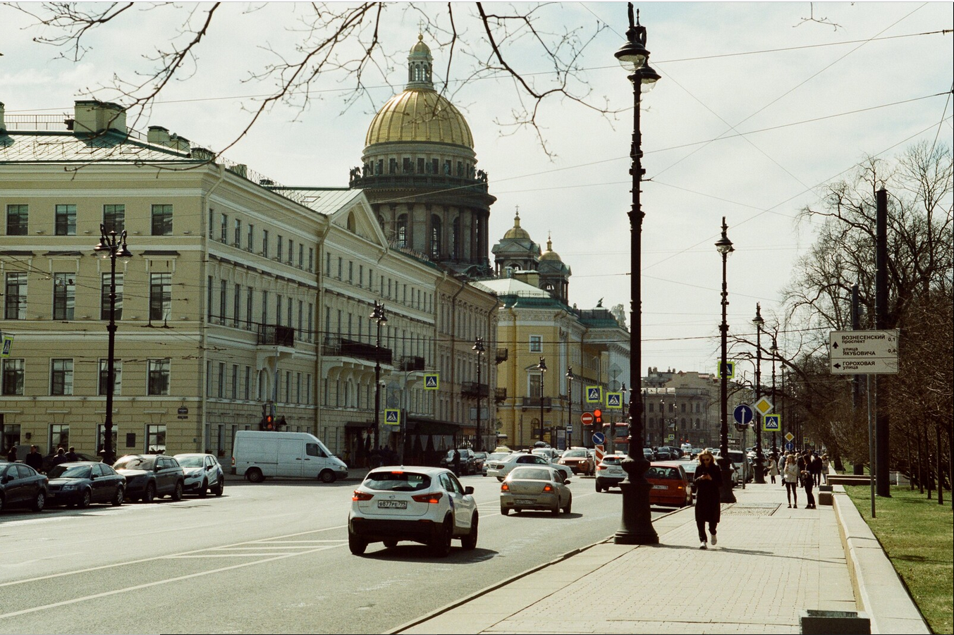 Spring Petersburg - Film, The photo, Saint Petersburg, Street photography, Kodak, Longpost