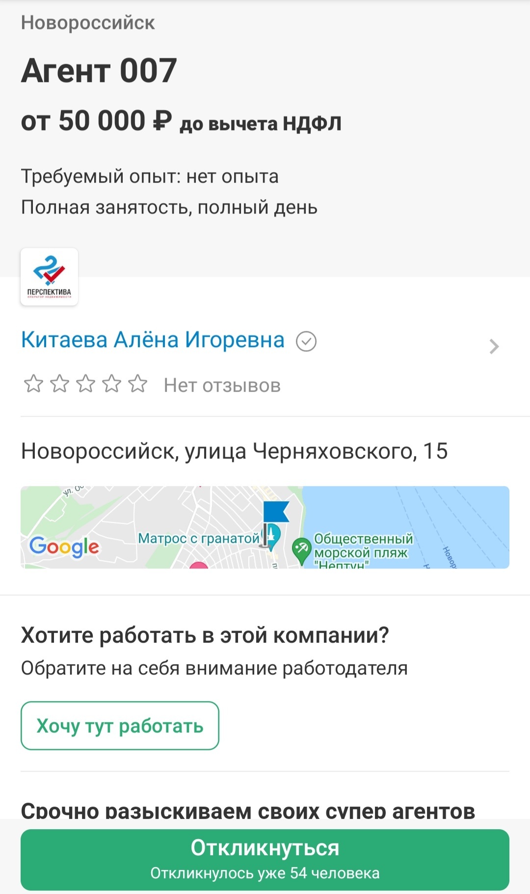 Employer brand (nonsense) - HR work, Novorossiysk, Work, Работа мечты, Headhunter, Longpost