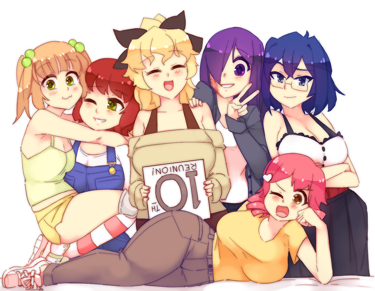 10 лет Катаве - Katawa Shoujo, Арт, Anime Art, Визуальная новелла