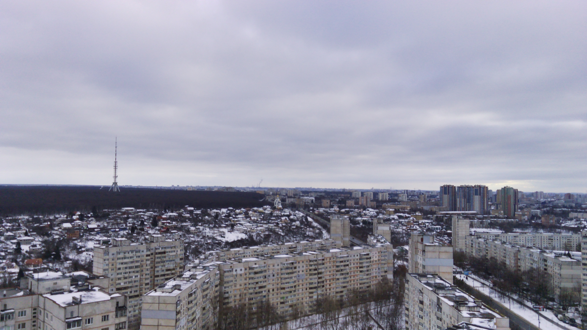 Winter decay of the sleeping area - My, Kharkov, Drone, Fuck aesthetics, Quadcopter, The photo, Beginning photographer, Town, Longpost