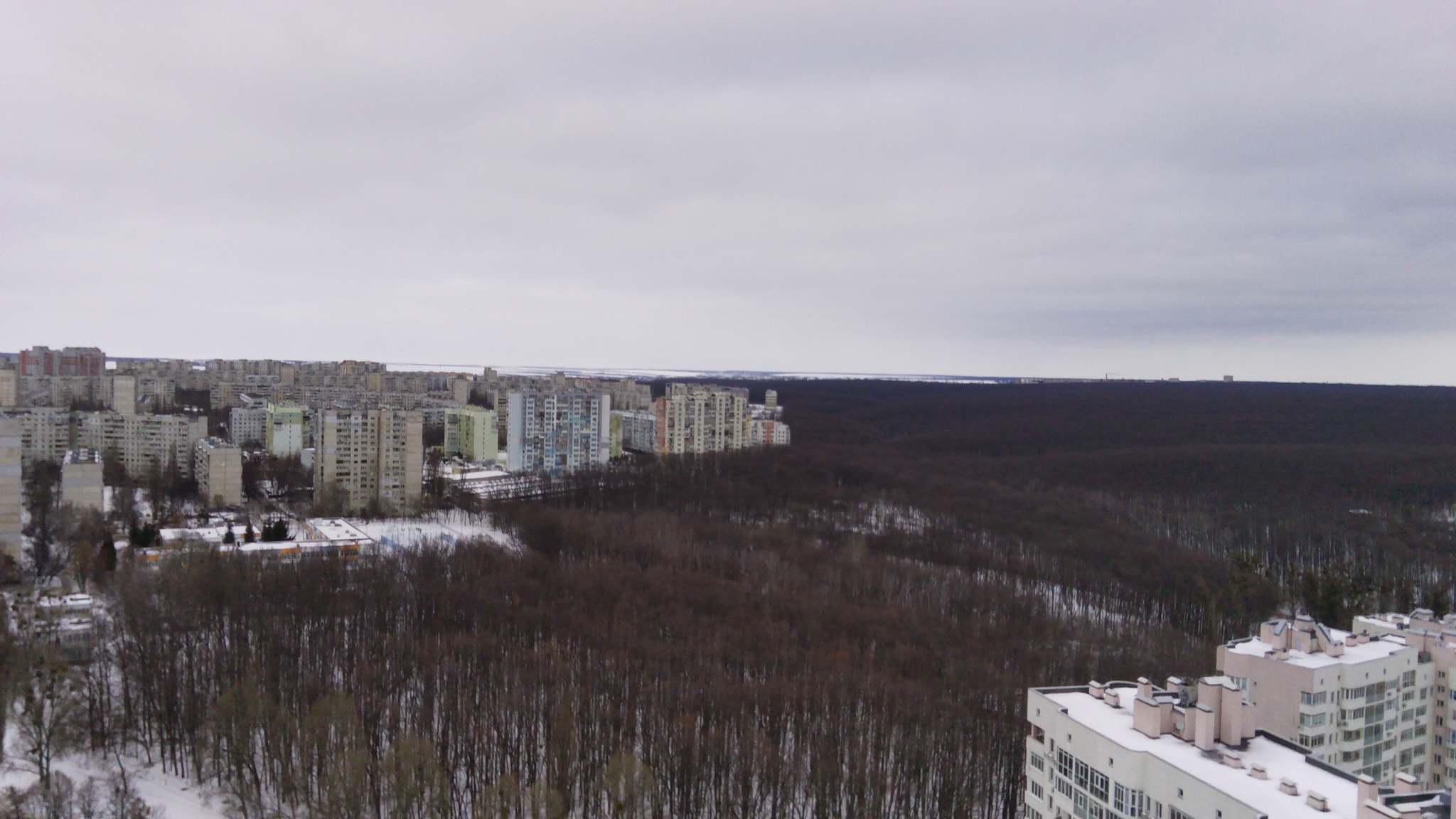 Winter decay of the sleeping area - My, Kharkov, Drone, Fuck aesthetics, Quadcopter, The photo, Beginning photographer, Town, Longpost