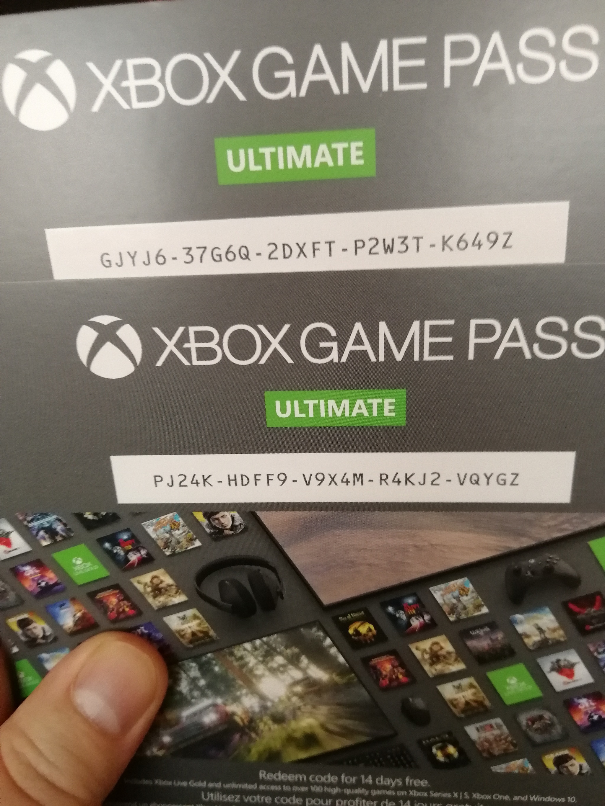 Xbox game pass x2 | Пикабу