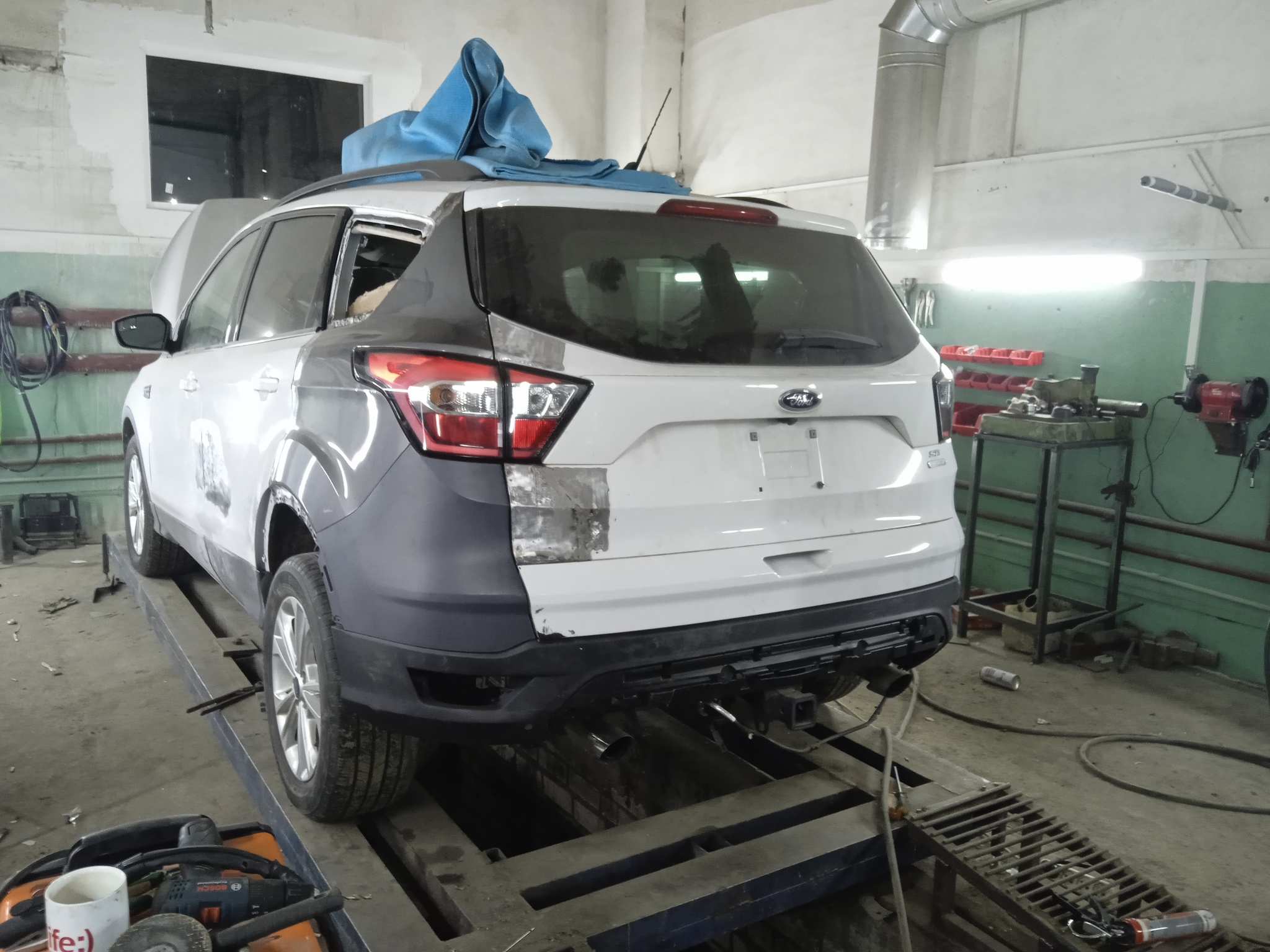 Ford Room Recovery - My, Auto repair, Republic of Belarus, Building berth, Longpost