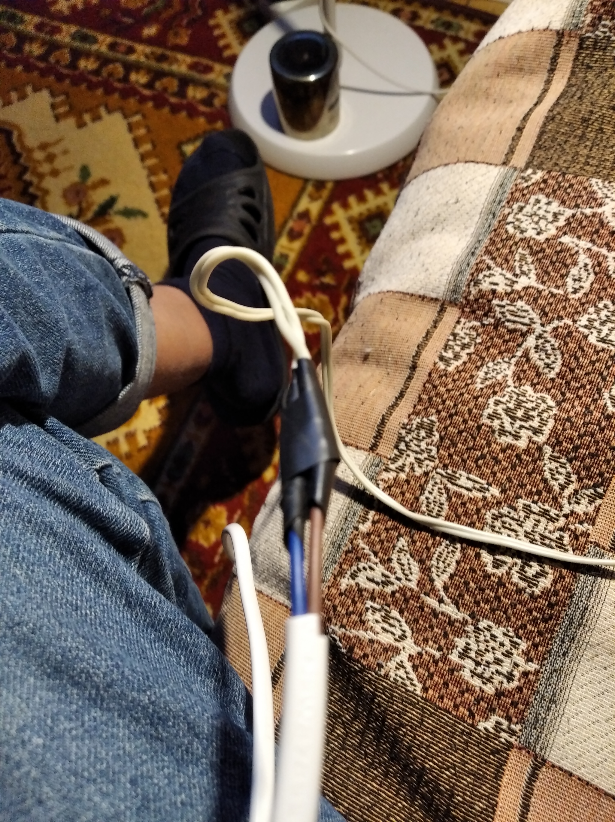 Change the plug on the heating pad - Fork, And the heating pad, Longpost