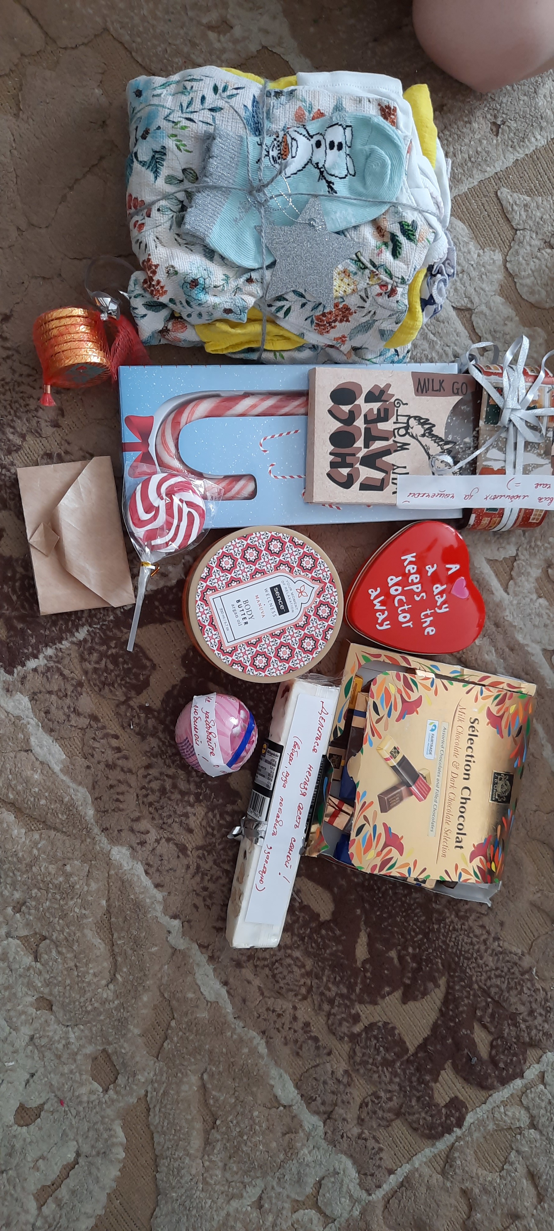 ADM 2011/2022 Switzerland, Solna-Kazakhstan, Nur-Sultan - My, Secret Santa, Presents, Longpost