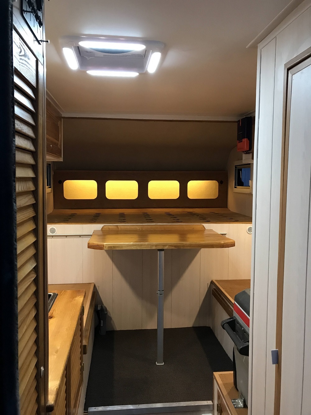 Pickup camp Pilgrim 370L finished - My, Homemade, Pilgrim, House on wheels, Road trip, Video, Longpost