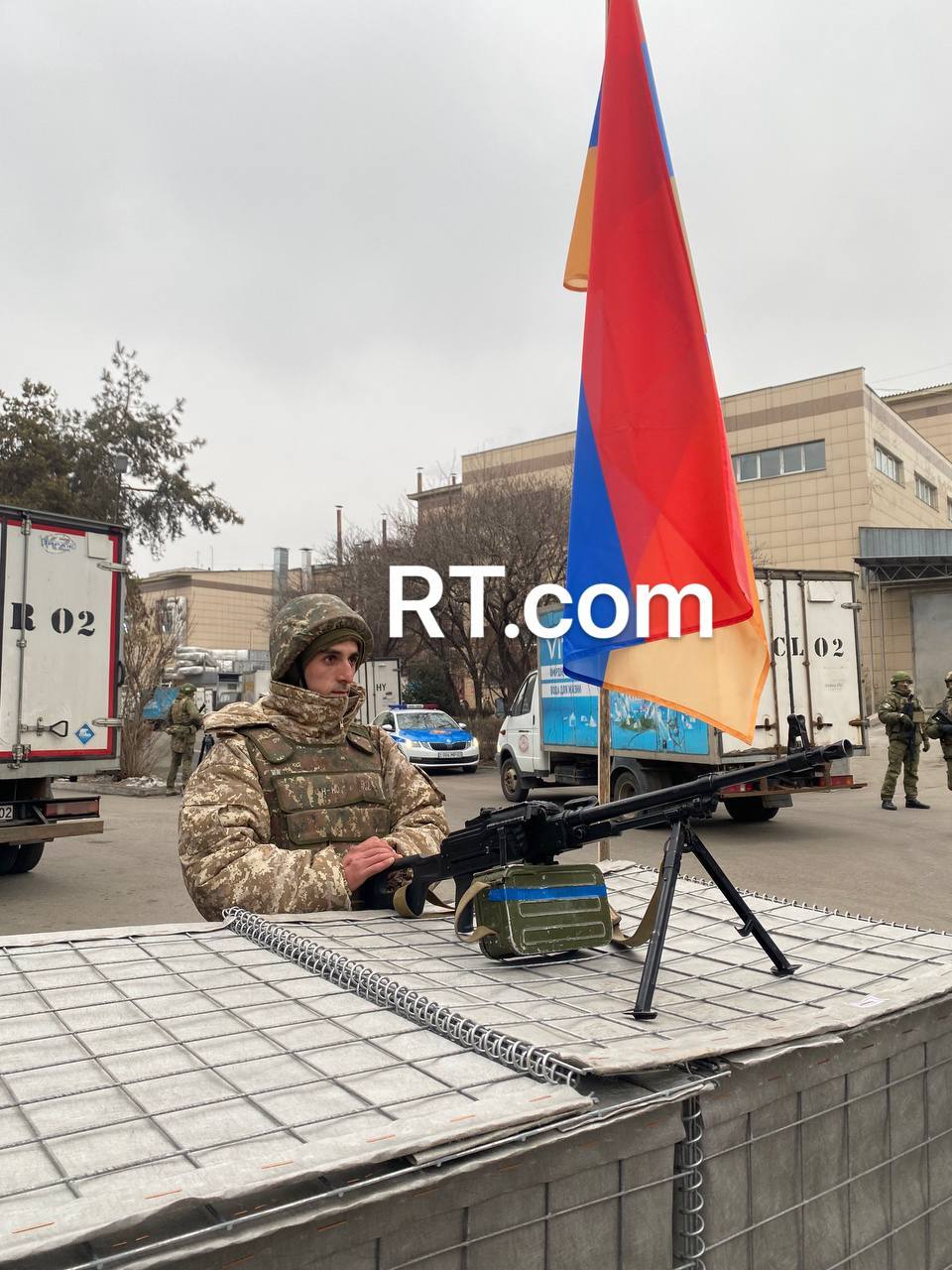 While we were joking here that the Armenians from the CSTO took control of the Almaty market... - Protests in Kazakhstan, ODKB, Armenia, Longpost