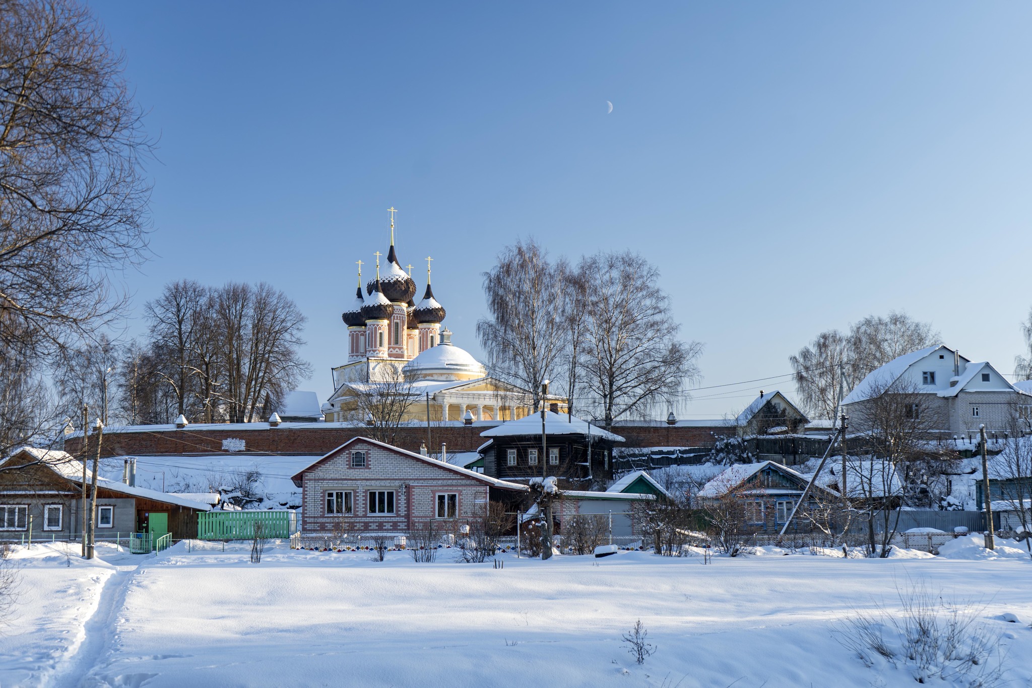 Nerekhta. January - My, Nerekhta, Winter, Church, Snow, Provinces