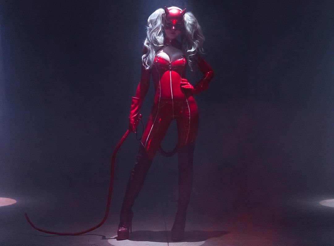 Shirogane_sama - Instagram, Cosplay, Longpost, Latex, Sasha Holland, Persona 5, Ann takamaki