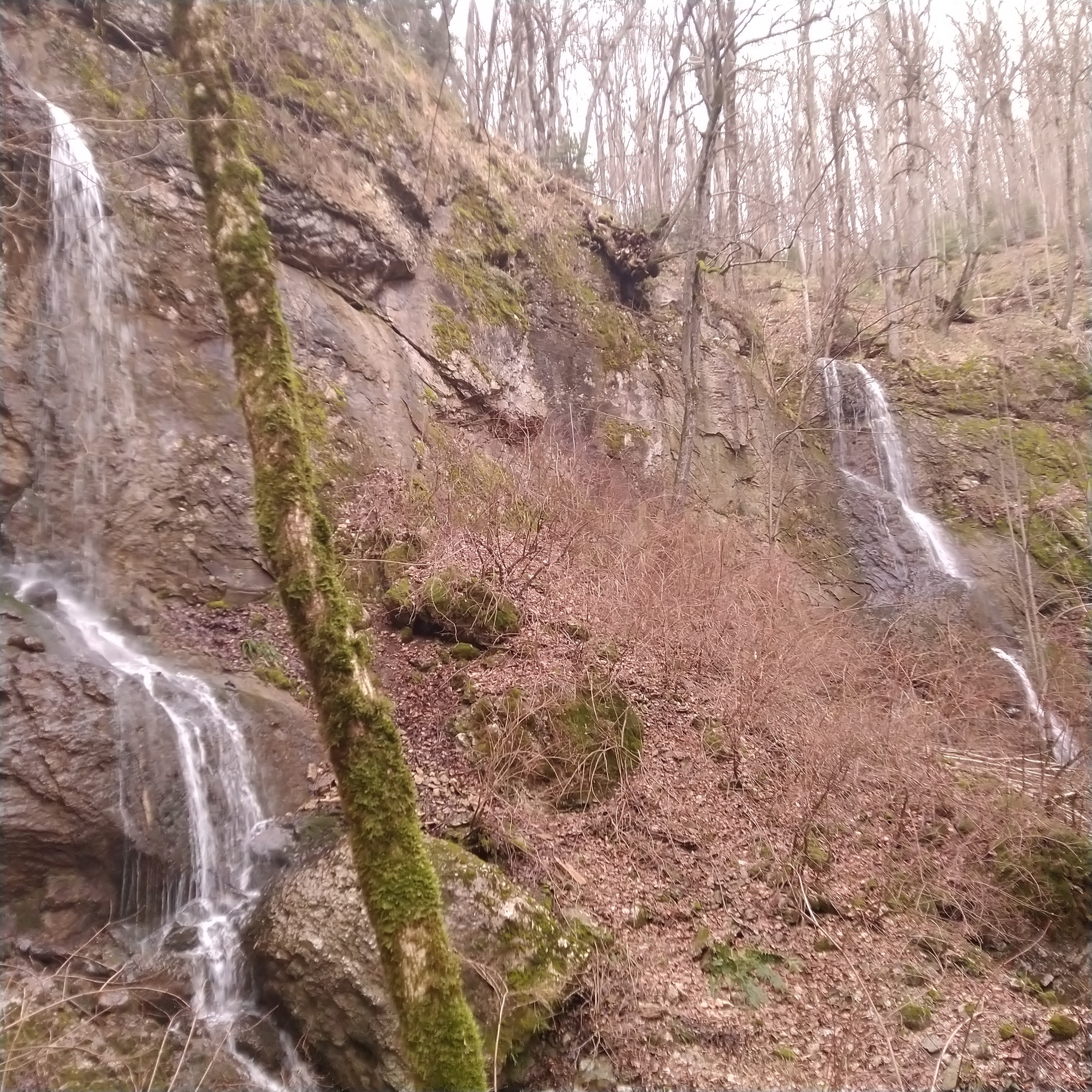 January campaign near Goryachiy Klyuch - My, Hike, Hot Key, Hiking, Travel across Russia, Waterfall, Longpost