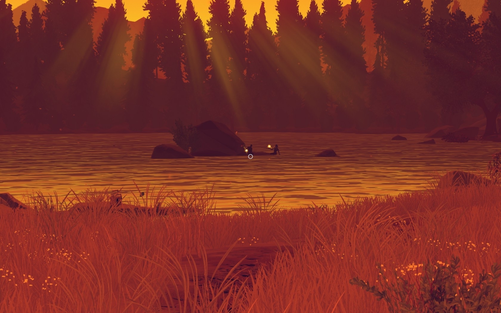 What is the plot of the game FIREWATCH - My, Games, Video game, Computer games, Инди, Plot, Video, Longpost