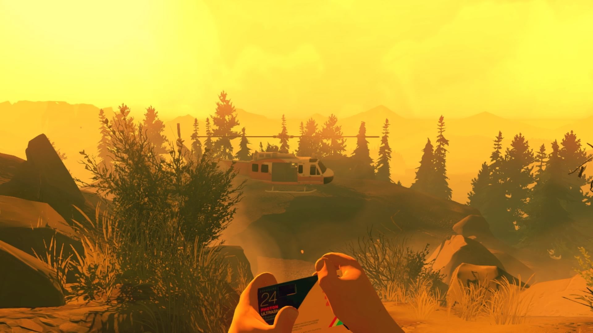 О чем сюжет игры FIREWATCH | Пикабу