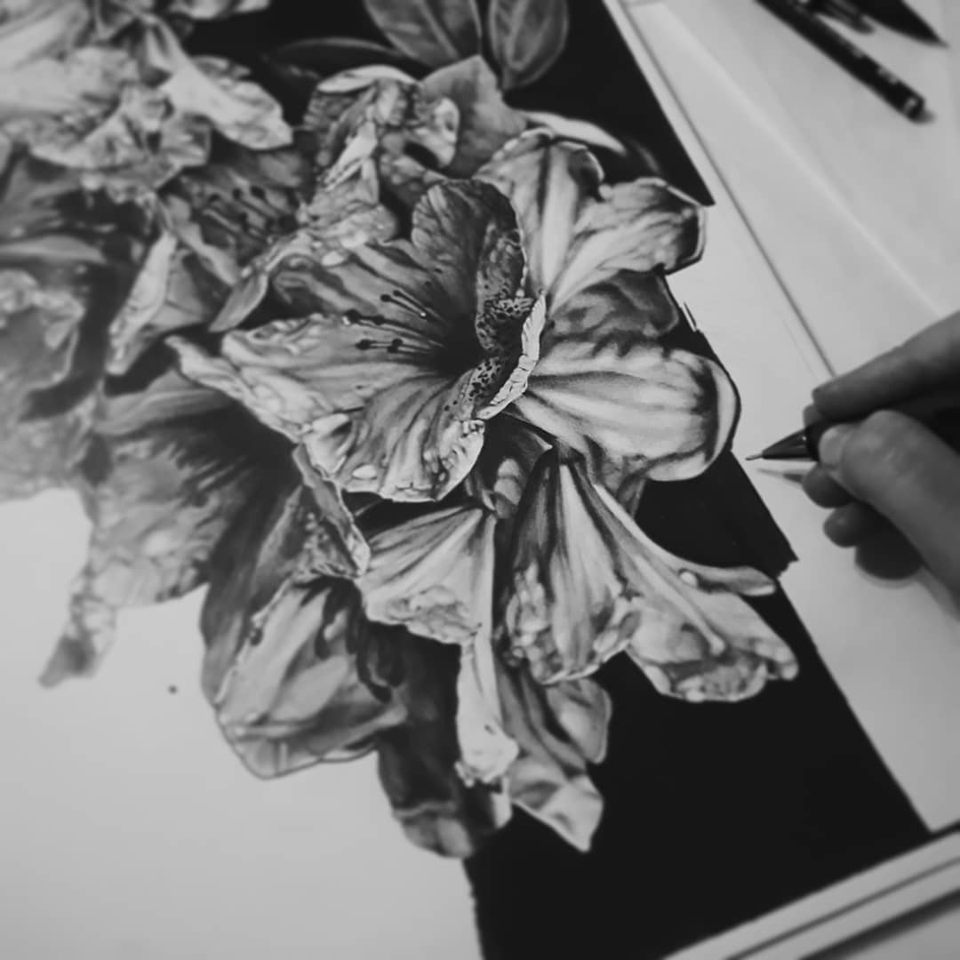 Drawing with graphite pencils - My, Drawing, Pencil drawing, Hyperrealism, Photorealism, Traditional art, Longpost