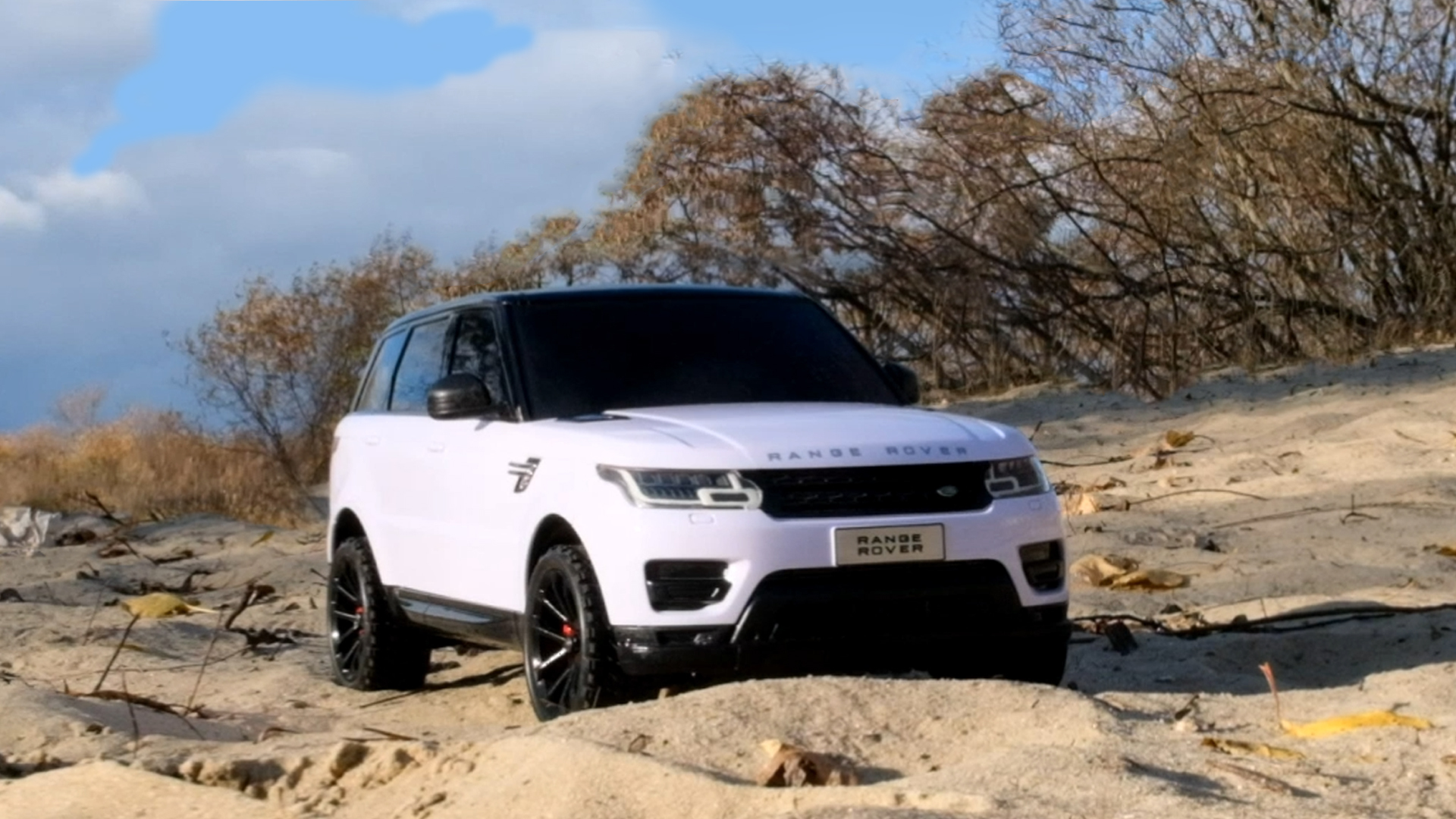 Range Rover Sport - Радиоуправляемая модель, переделанная из игрушки.  История постройки и видео езды | Пикабу