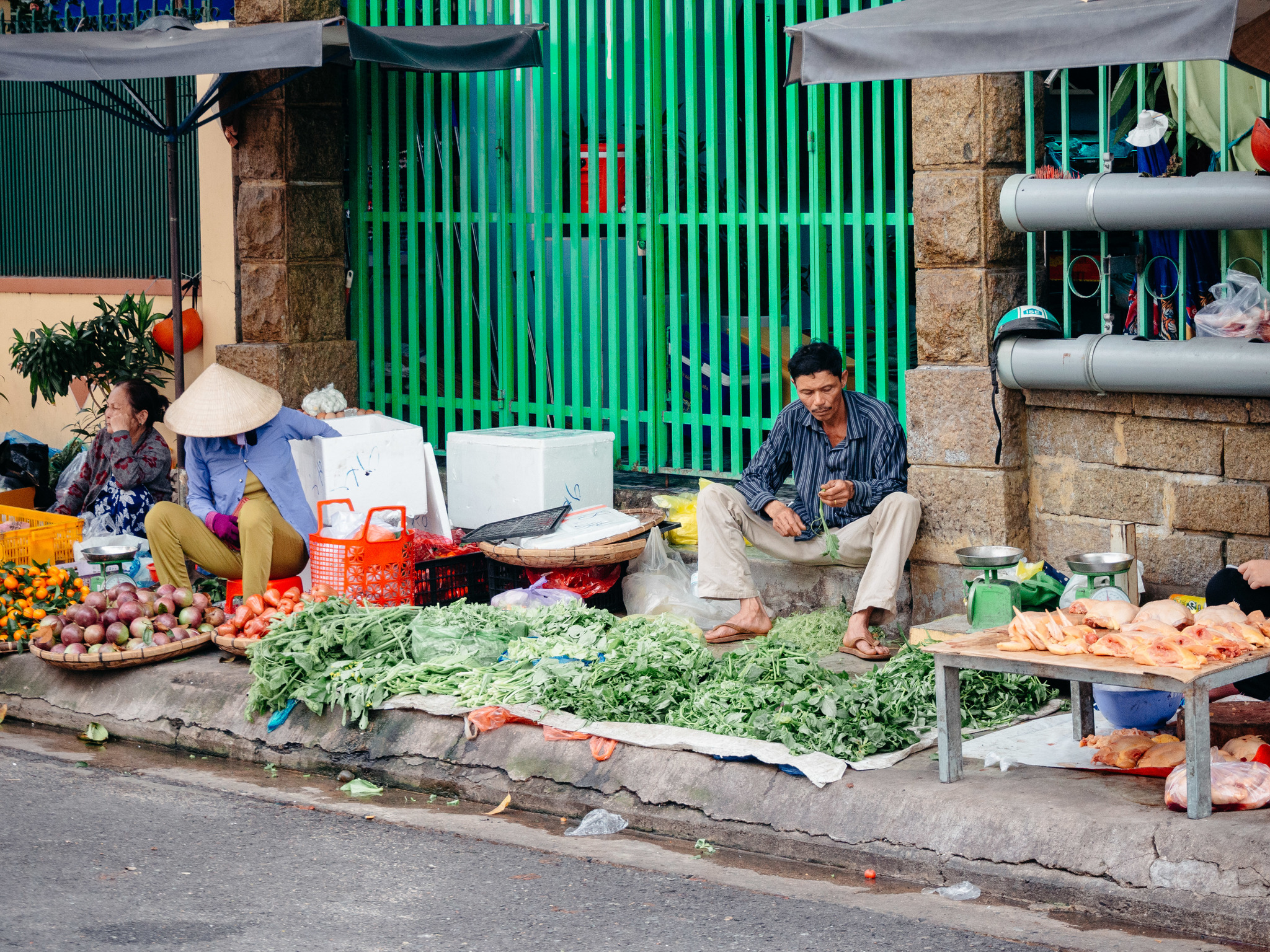 Viet Nam. Market. Hell and horror! - My, Vietnam, Market, Travels, Food, Фрукты, Longpost