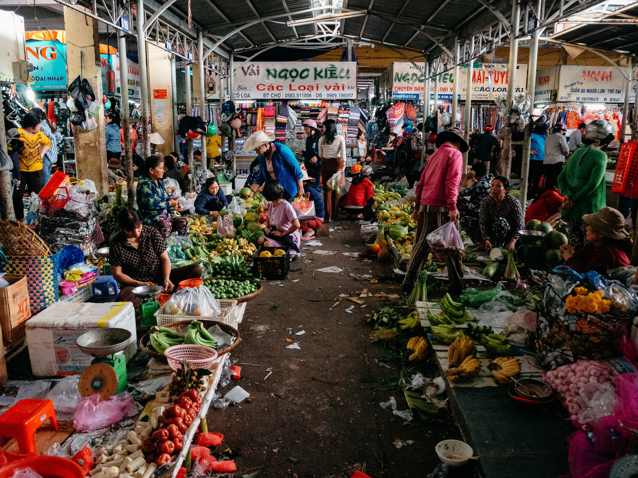 Viet Nam. Market. Hell and horror! - My, Vietnam, Market, Travels, Food, Фрукты, Longpost