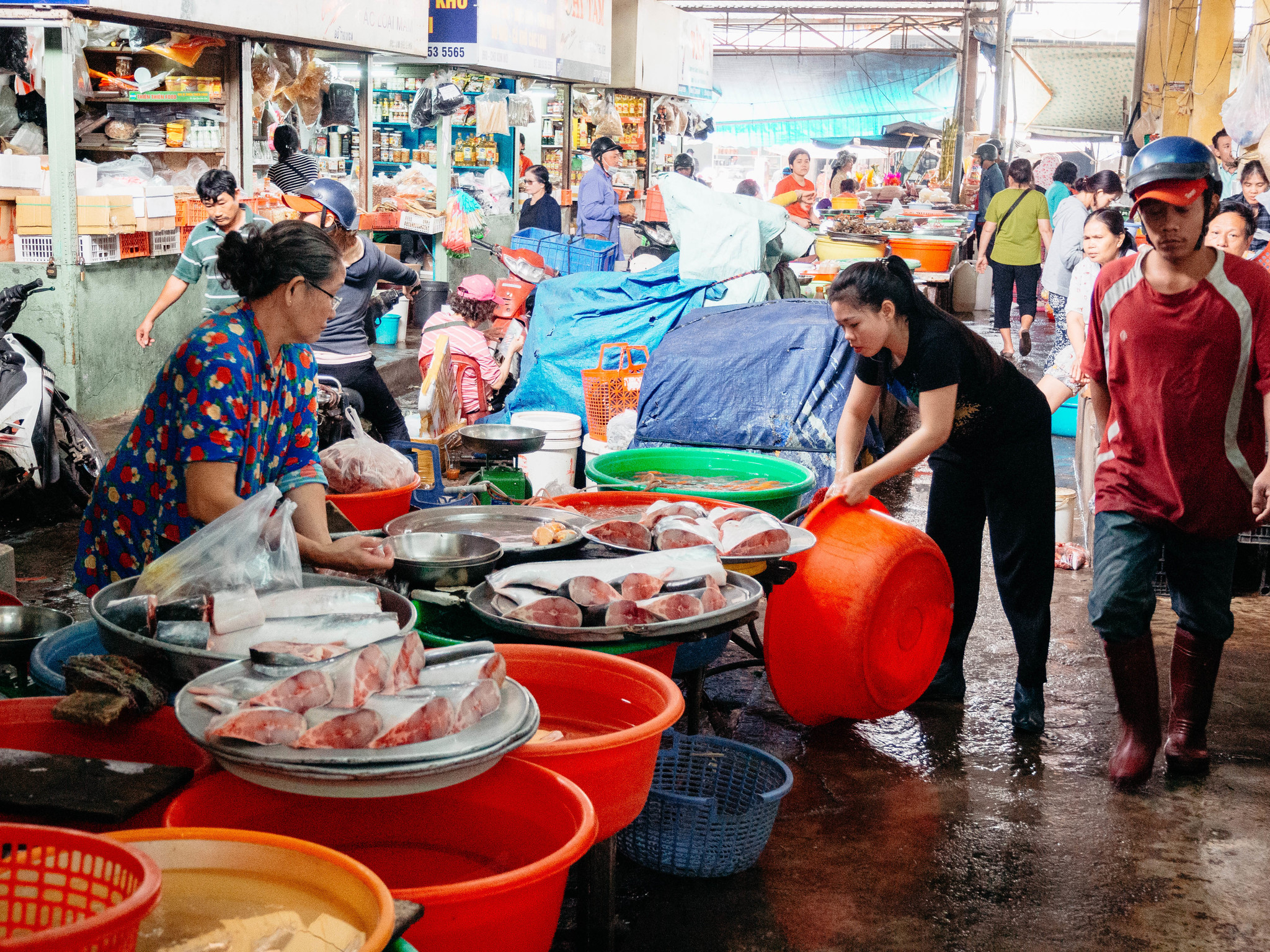 Viet Nam. Market. Hell and horror! - My, Vietnam, Market, Travels, Food, Фрукты, Longpost