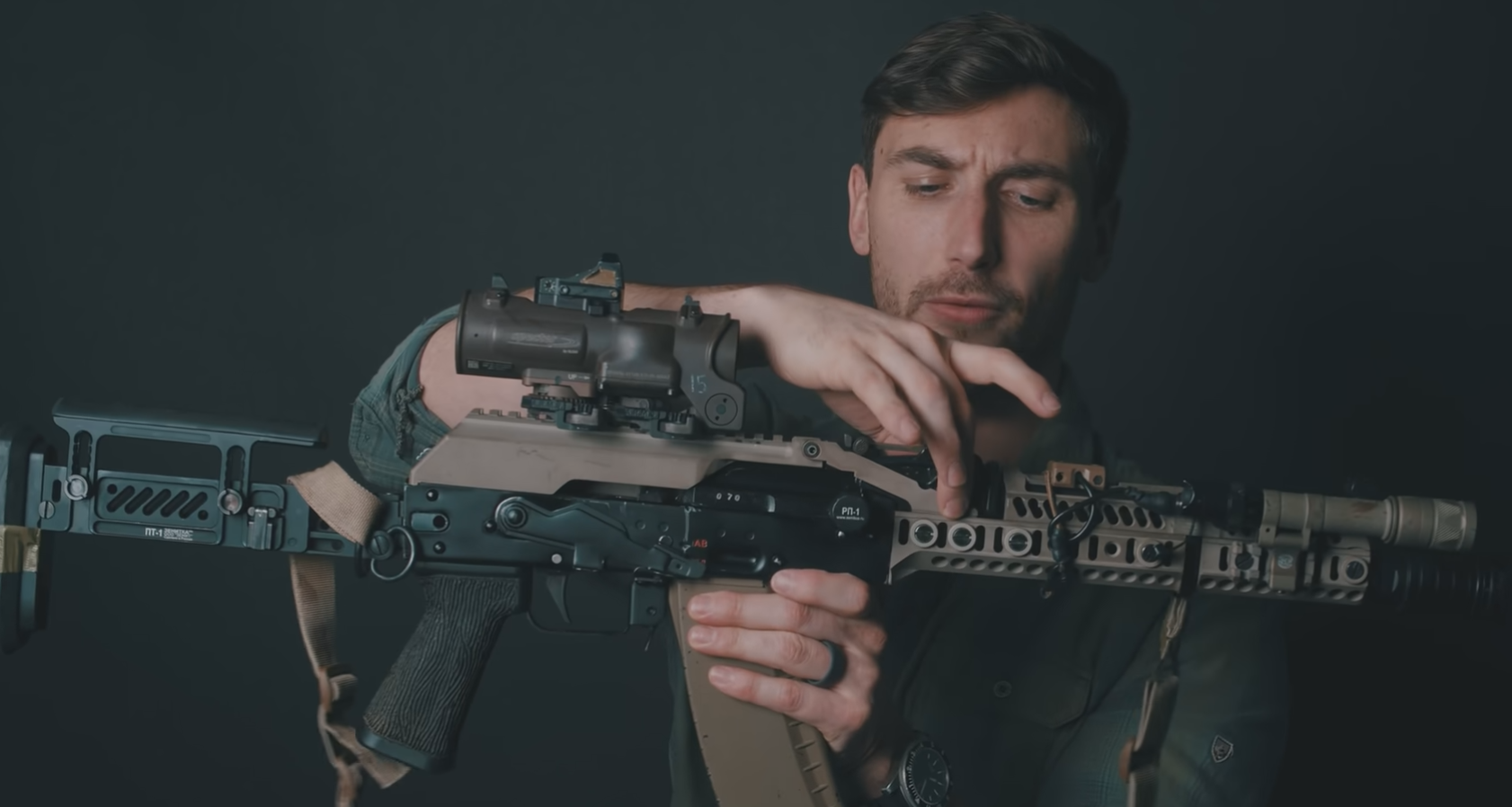 American Commando and his AK-105 - Weapon, Machine, Kalashnikov assault rifle, Special Forces, Overview, USA, Youtuber, Tactics, Video, Mat, Longpost