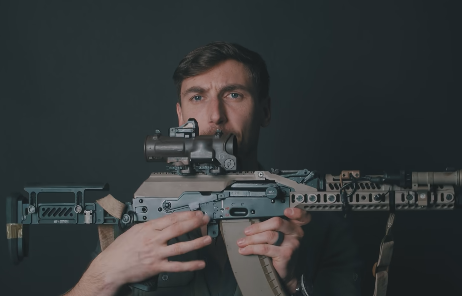 American Commando and his AK-105 - Weapon, Machine, Kalashnikov assault rifle, Special Forces, Overview, USA, Youtuber, Tactics, Video, Mat, Longpost