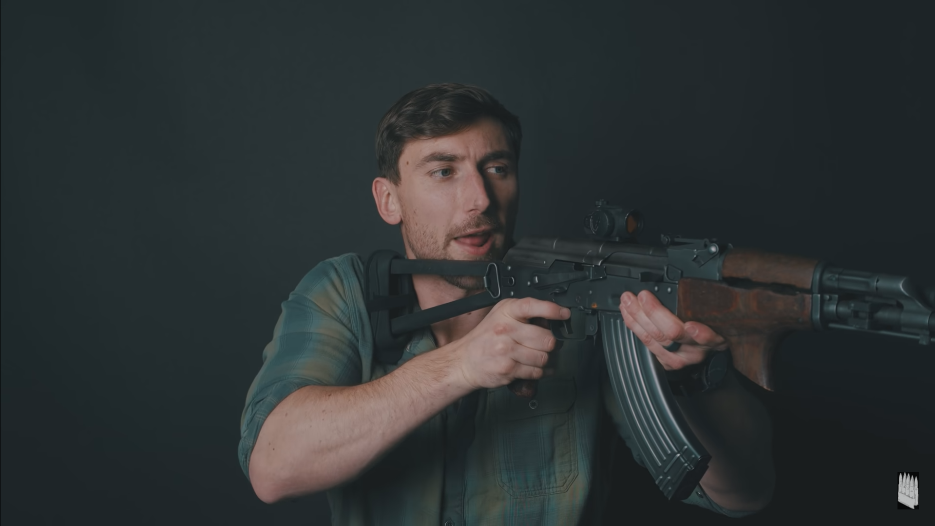 American Commando and his AK-105 - Weapon, Machine, Kalashnikov assault rifle, Special Forces, Overview, USA, Youtuber, Tactics, Video, Mat, Longpost