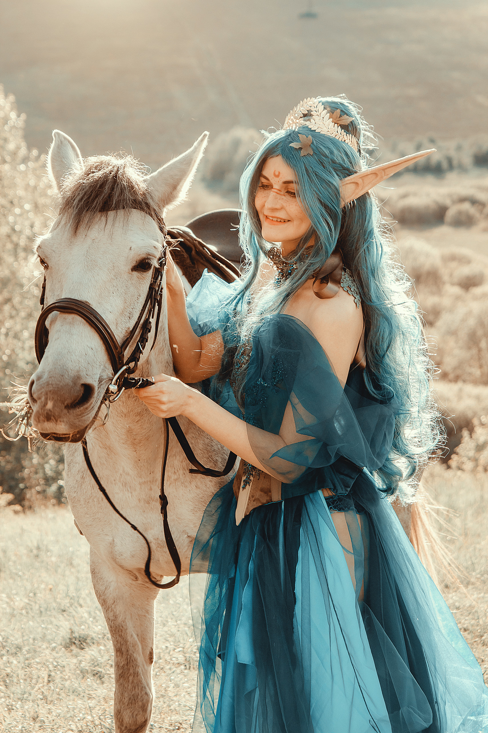 Summer Elf - My, Cosplay, Fantasy, Elves, Summer, Longpost