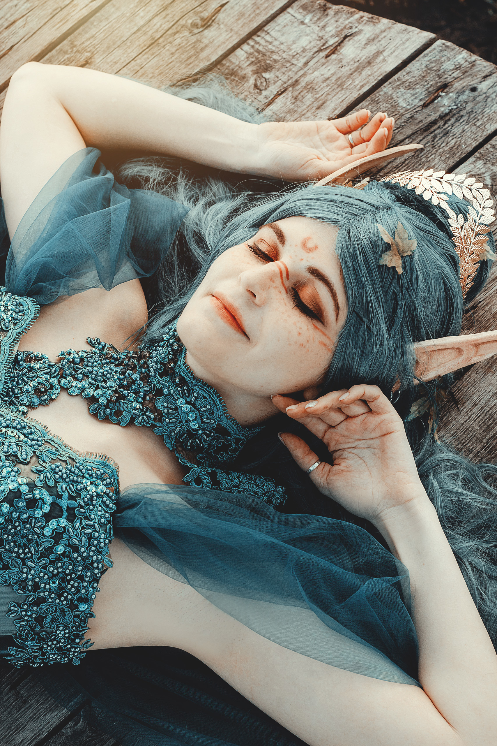 Summer Elf - My, Cosplay, Fantasy, Elves, Summer, Longpost